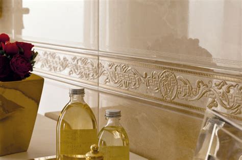 versace piastrella marrone prezzo|Piastrelle in ceramica. Marchio Versace, ambientazione bagno.